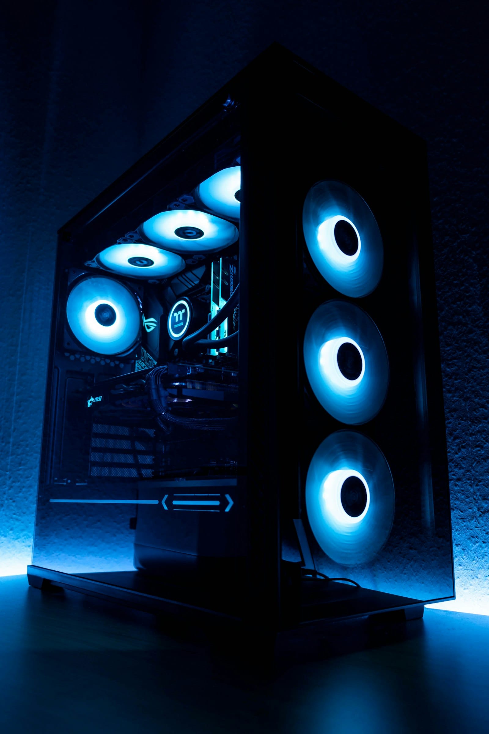 Gabinete gamer com airflow para guia de compra